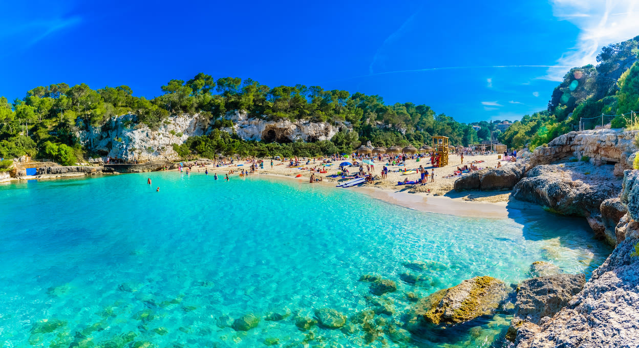 Voor de strandliefhebbers is het op de Balearen goed toeven, foto: AdobeStock / cristianbalate