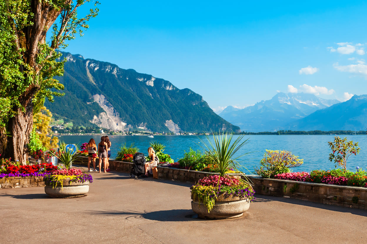 Het meer van Genève in Zwitserland, foto AdobeStock / saiko3p