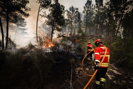 Grote bosbranden, hitte en droogte geselen Portugal en Frankrijk