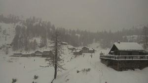 Volop winterweer in de Alpen