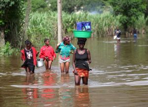 Haïti wordt geteisterd door zware regenval