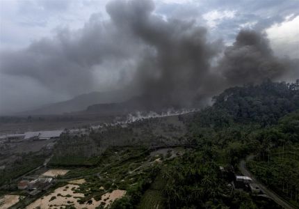 Vulkaan op Java uitgebarsten, evacuatie van omwonenden