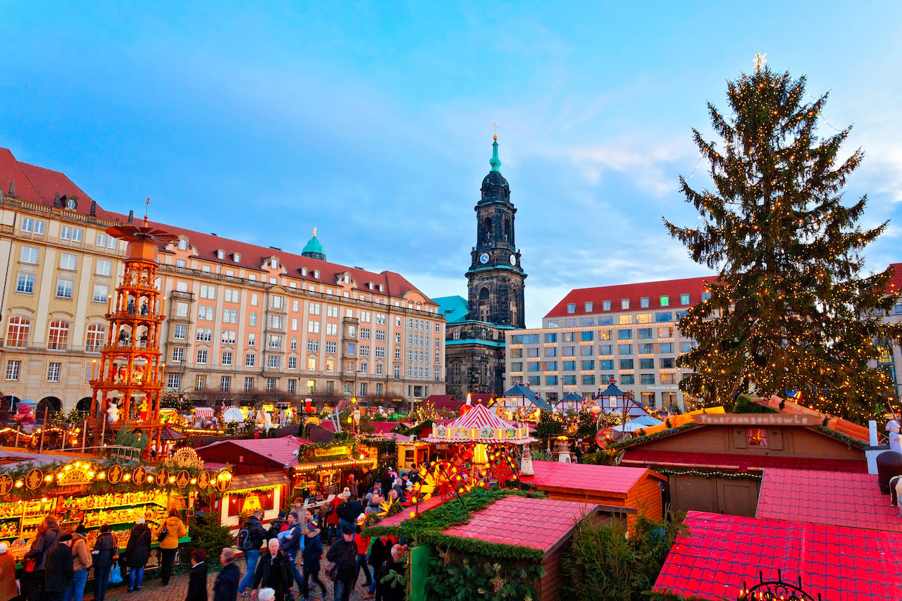 Kerstmarkt Dresden. Foto: Adobe Stock / Santosha57