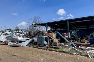 Dodental door tornado in Mississippi loopt op naar 25