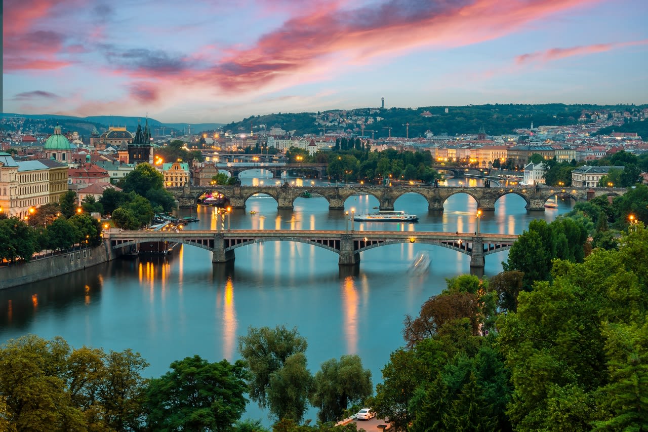 De Vltava rivier in Praag. Foto: AS / nejdetduzen