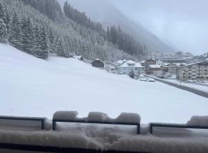 De winter is weer even terug in de Alpen 