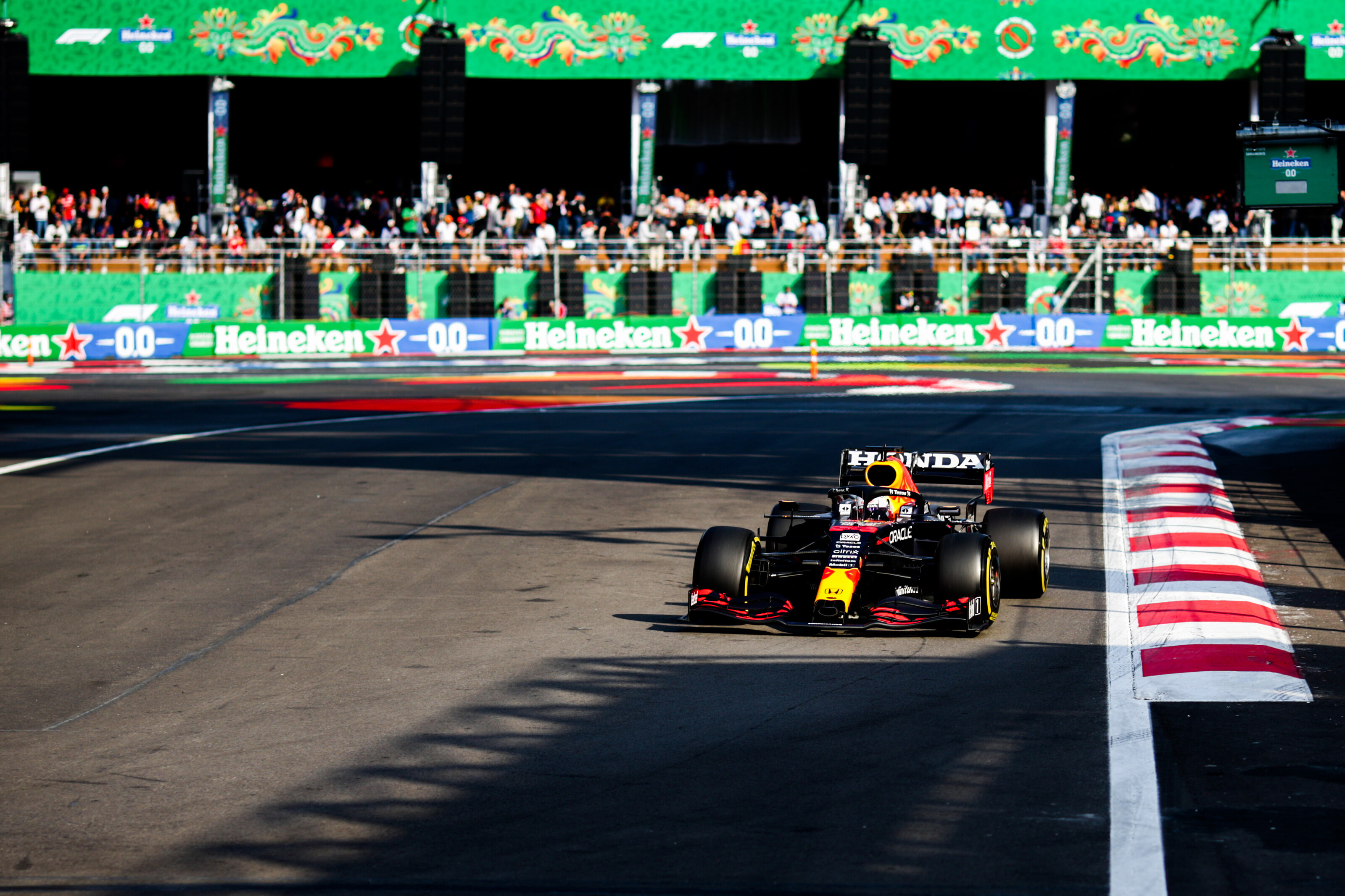 El tiempo durante la carrera de F1 en México