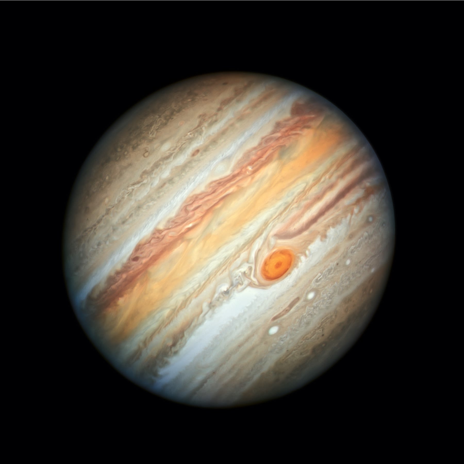 Jupiter - Riesenplanet - Nahaufnahme - Teleskop