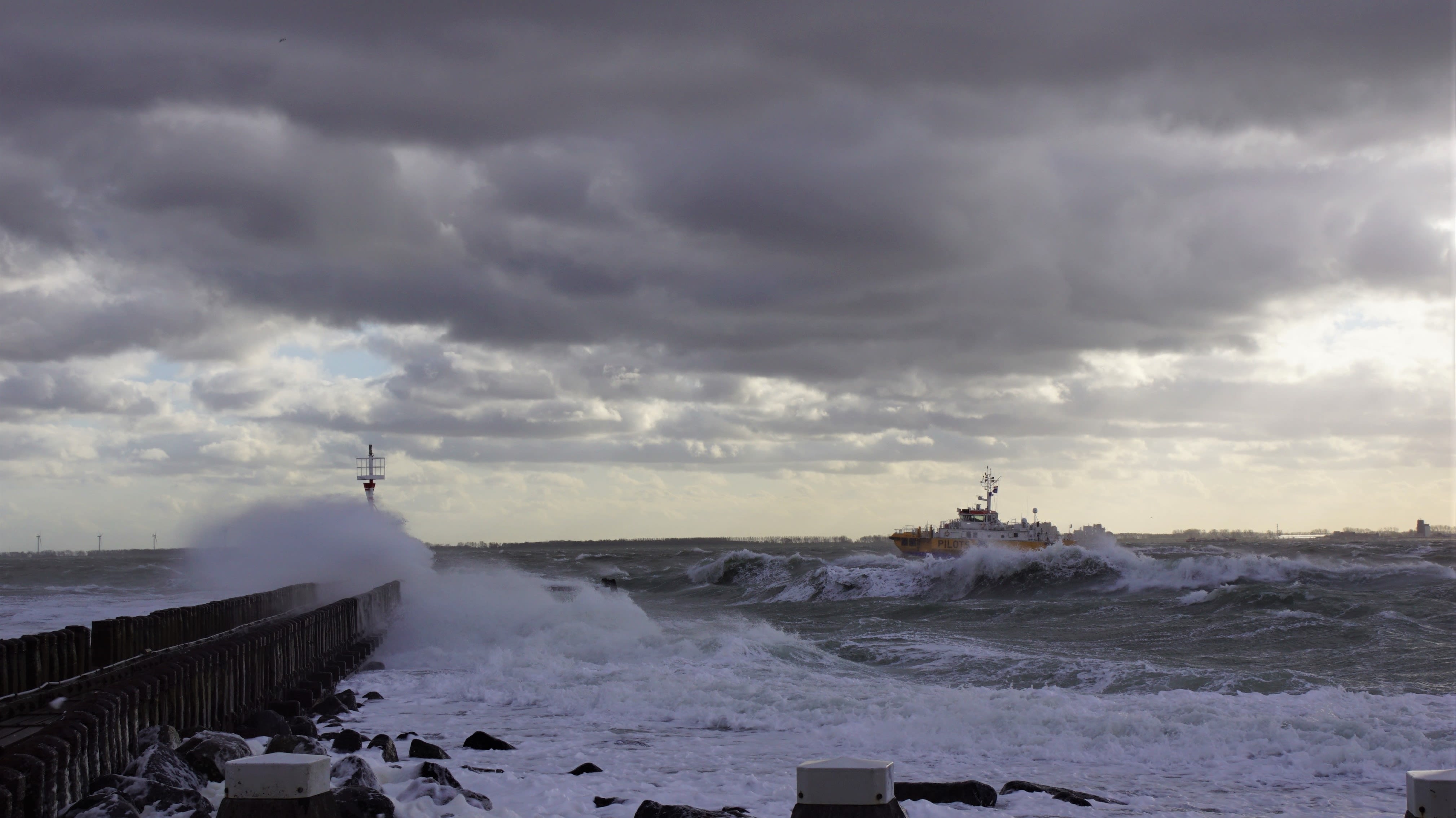 Storm loodsboot. Foto: Piet Grim