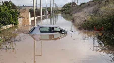 Hevig noodweer op Malta en Sicilië