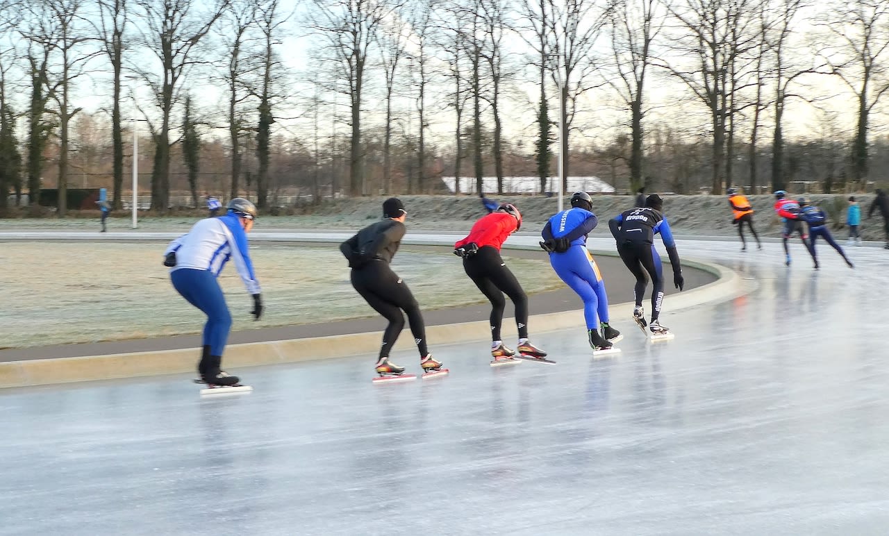 De ijsbaan in Winterswijk. Foto: Willy Bonnink-Naves