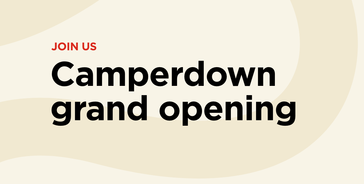 Join us at our Camperdown grand opening