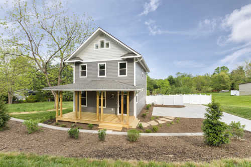 This home we built in West Asheville is an example of a Green-Built Certified home. 