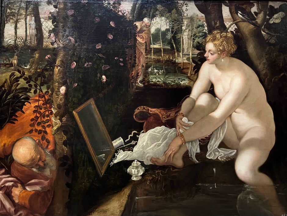 Susanna Bathing, by Tintoretto (1555-1556). Photo: Tas Tóbiás