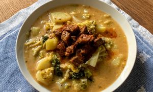 Savoy cabbage stew (Kelkáposzta-főzelék)