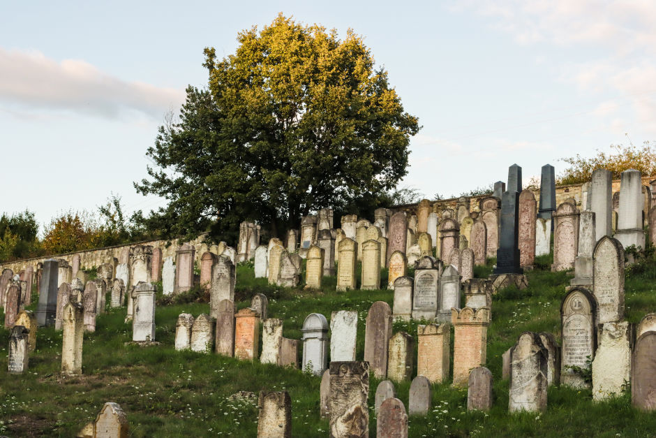 The Jewish cemetery of Mád, where more than twenty percent of the population was Jewish before the Holocaust, many of them wine merchants. Photo: Barna Szász for Offbeat