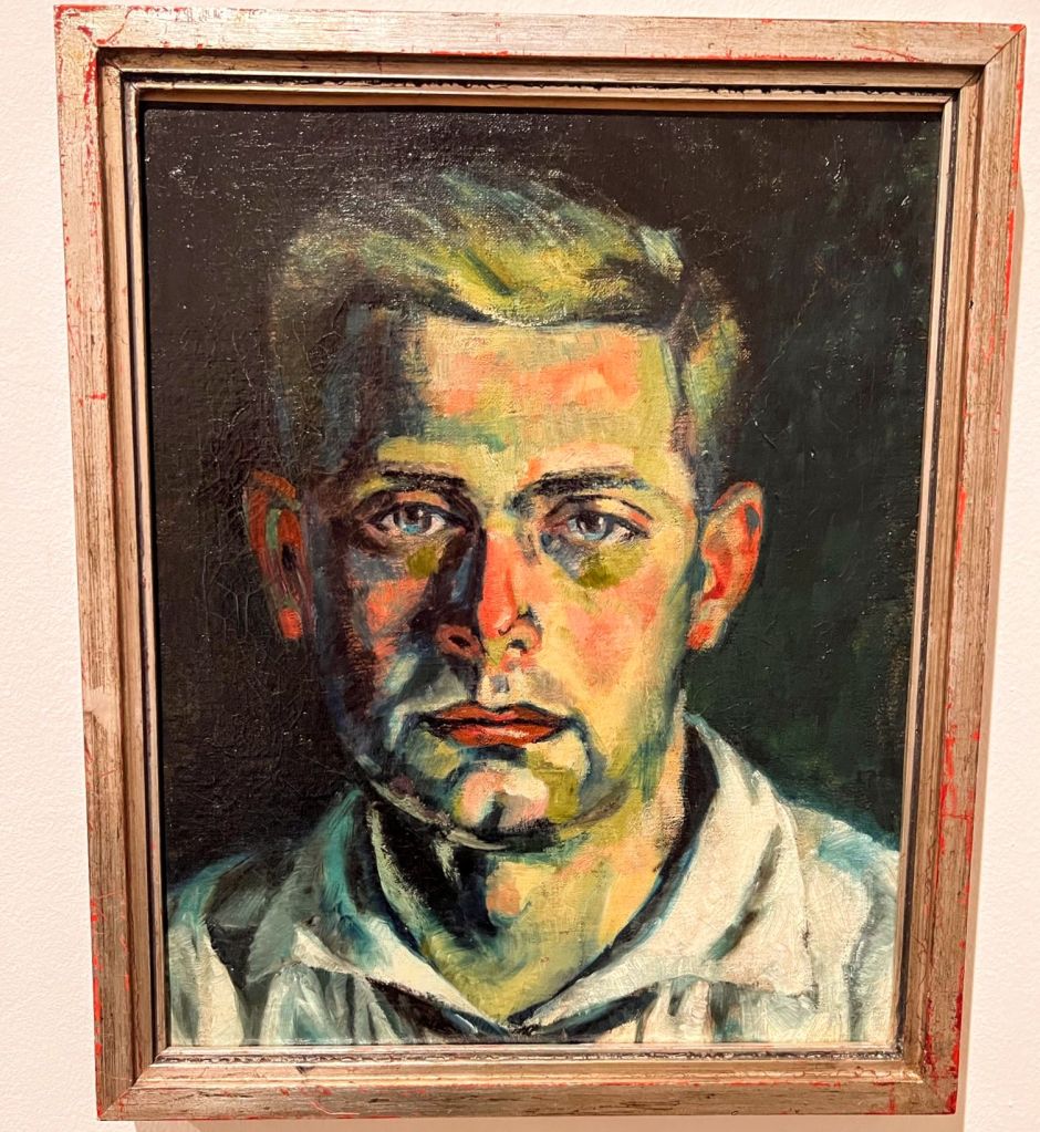A painting by the 17-year-old Marcel Breuer from 1919, depicting his childhood friend, Ottó Schwarz. (Modern Hungarian Gallery, Pécs.) Photo: Tas Tóbiás
