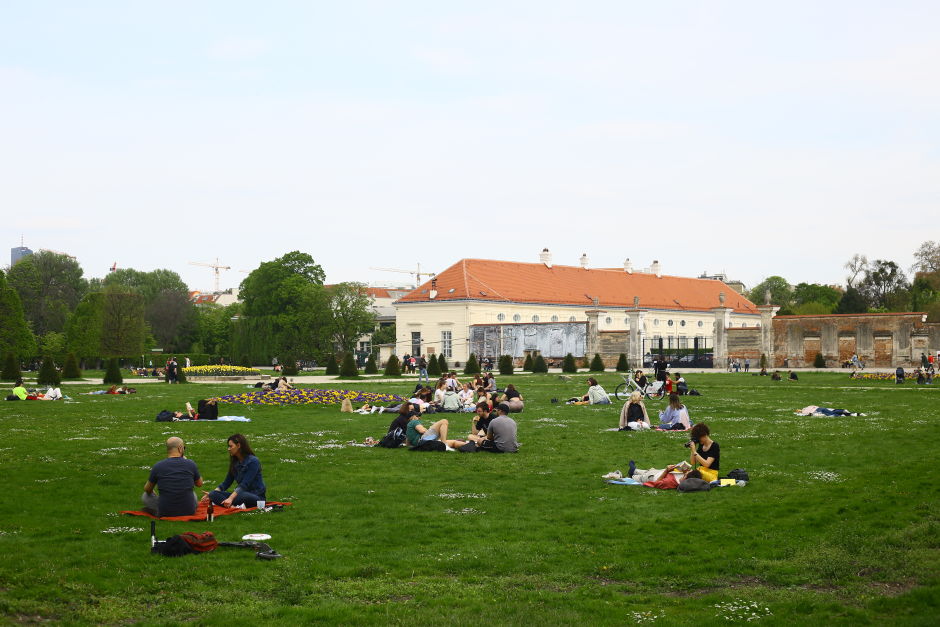 Vienna's Augarten draws a mixed local crowd. Photo: Tas Tóbiás