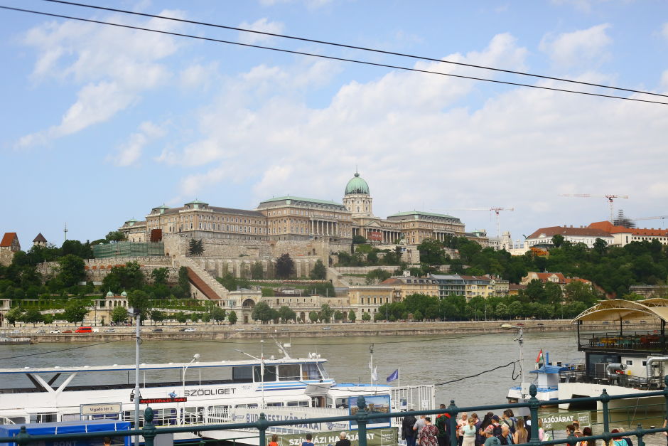 The Buda Castle (1896-1905) viewed from the Pest side. Photo: Tas Tóbiás