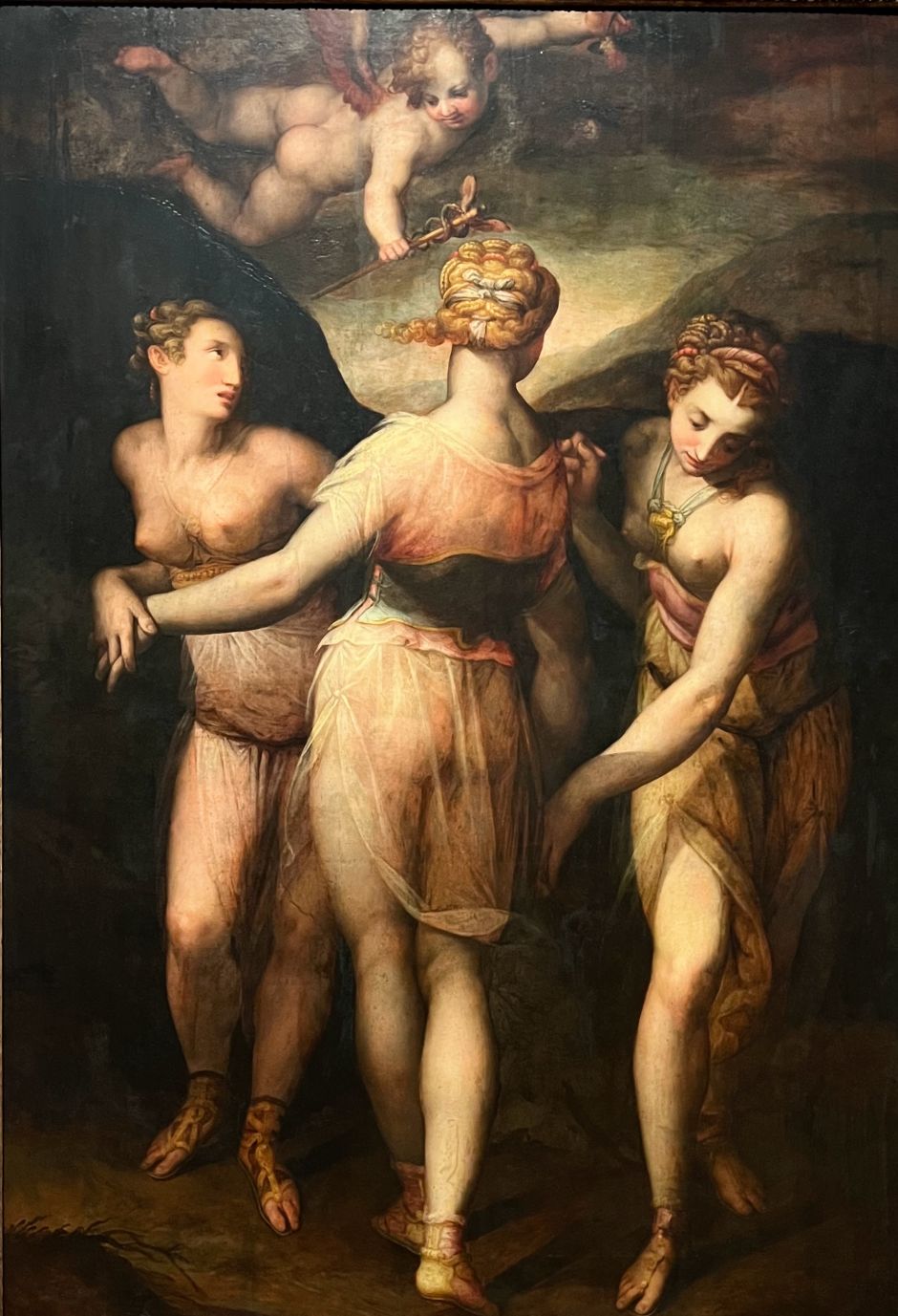 The Three Graces, by Giovanni Battista Naldini (second half of 16th-century). Photo: Tas Tóbiás