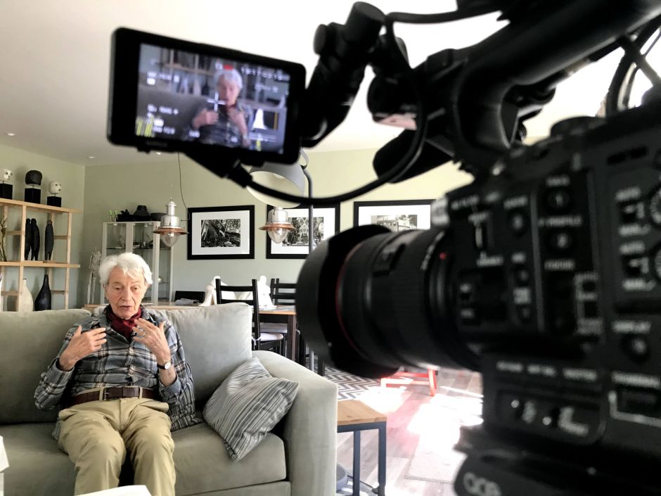 István Deák in Paso Robles, California, during an interview for the Memory Project in 2019. Photo: Barna Szász / [Memory Project](https://memoryproject.online/istvan-deak/) 