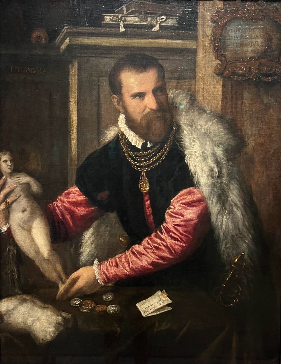 Jacopo Strada, by Titian (1567-1568). Photo: Tas Tóbiás