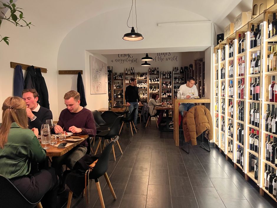Eleven, a wine bar and restaurant in Pécs's city center, has a wide selection of local options. Photo: Tas Tóbiás