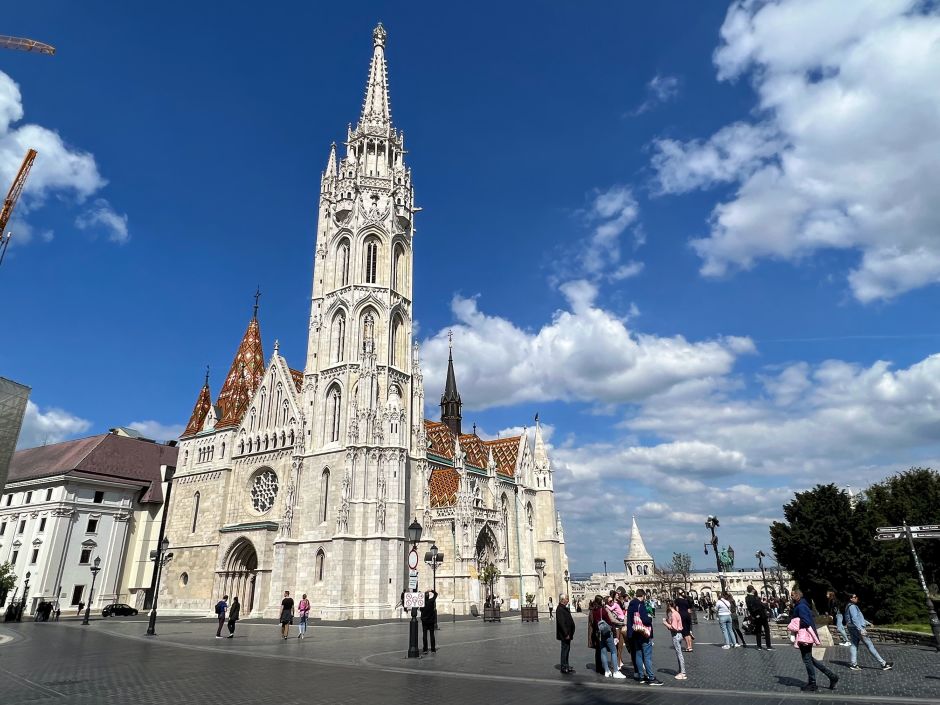 The Matthias Church, pictured above, is the main jewel of the Castle Hill beside the Royal Palace. Photo: Tas Tóbiás