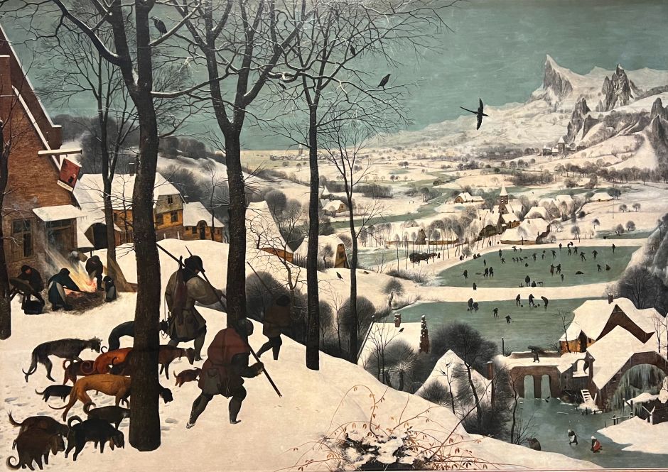 The Hunters in the Snow, by Pieter Bruegel the Elder (1565). Photo: Tas Tóbiás