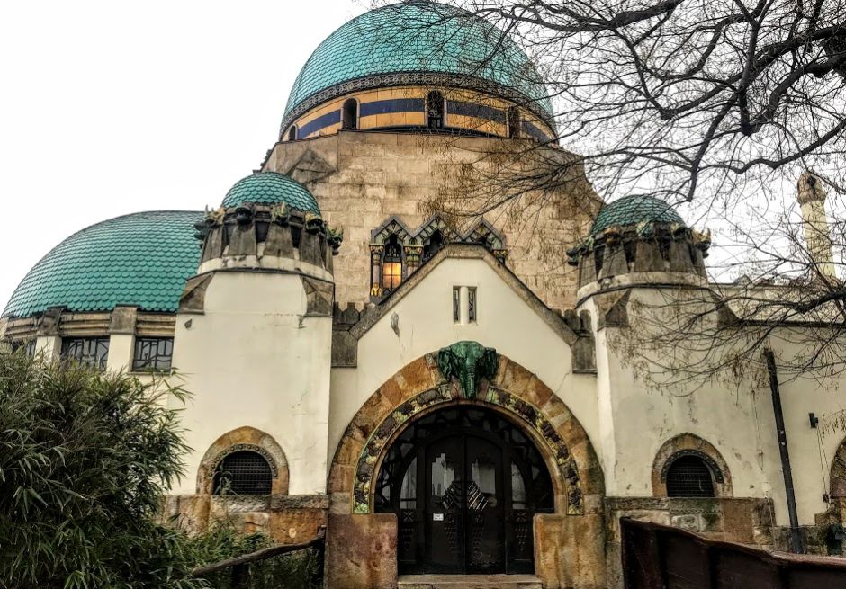 The elephant house at the Budapest Zoo. Photo: Tas Tóbiás