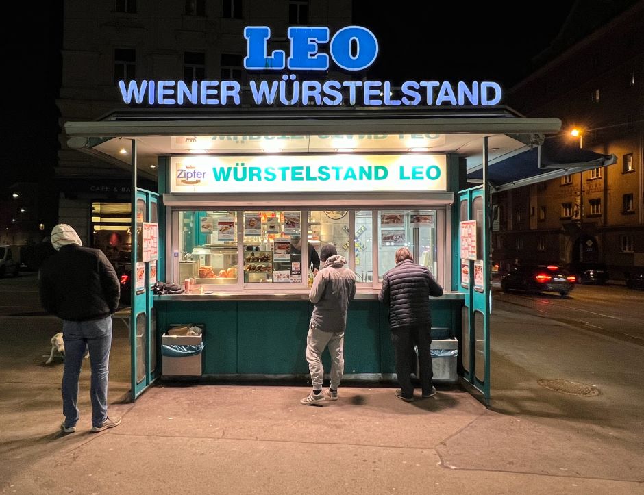 Leo Würstelstand is the oldest sausage shop in Vienna that's still around. Photo: Tas Tóbiás