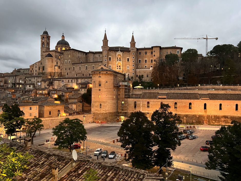 Perched on a hillside about an hour from the Adriatic Sea toward Italy's inland, Urbino is astonishingly beautiful with plenty of Renaissance treasures. Photo: Tas Tóbiás   