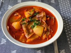 Lebbencs soup (Lebbencsleves)