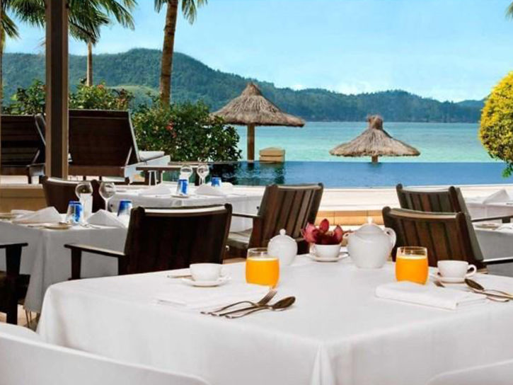 Dining at Beach Club