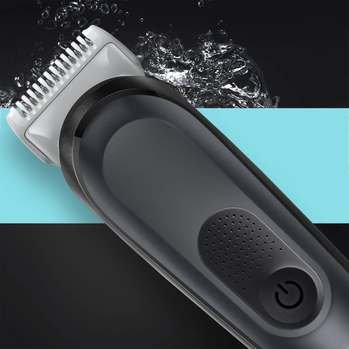Braun Body Groomer 3 for Men from Gillette, BG3340, Manscaping Tool,  SkinShield Technology, Sensitive Comb, Lifetime Sharp Metal Blade, Comfort
