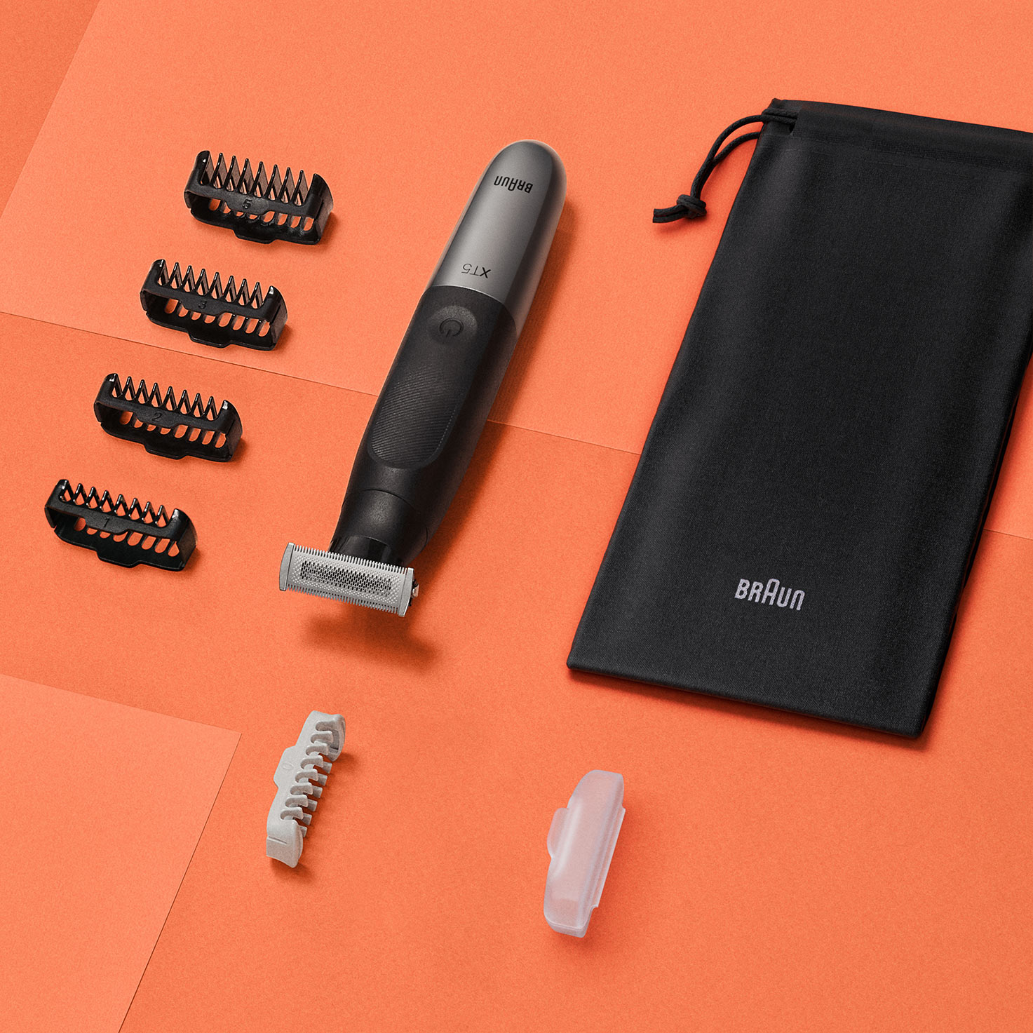 Braun Series X XT5100 with 5 styling combs