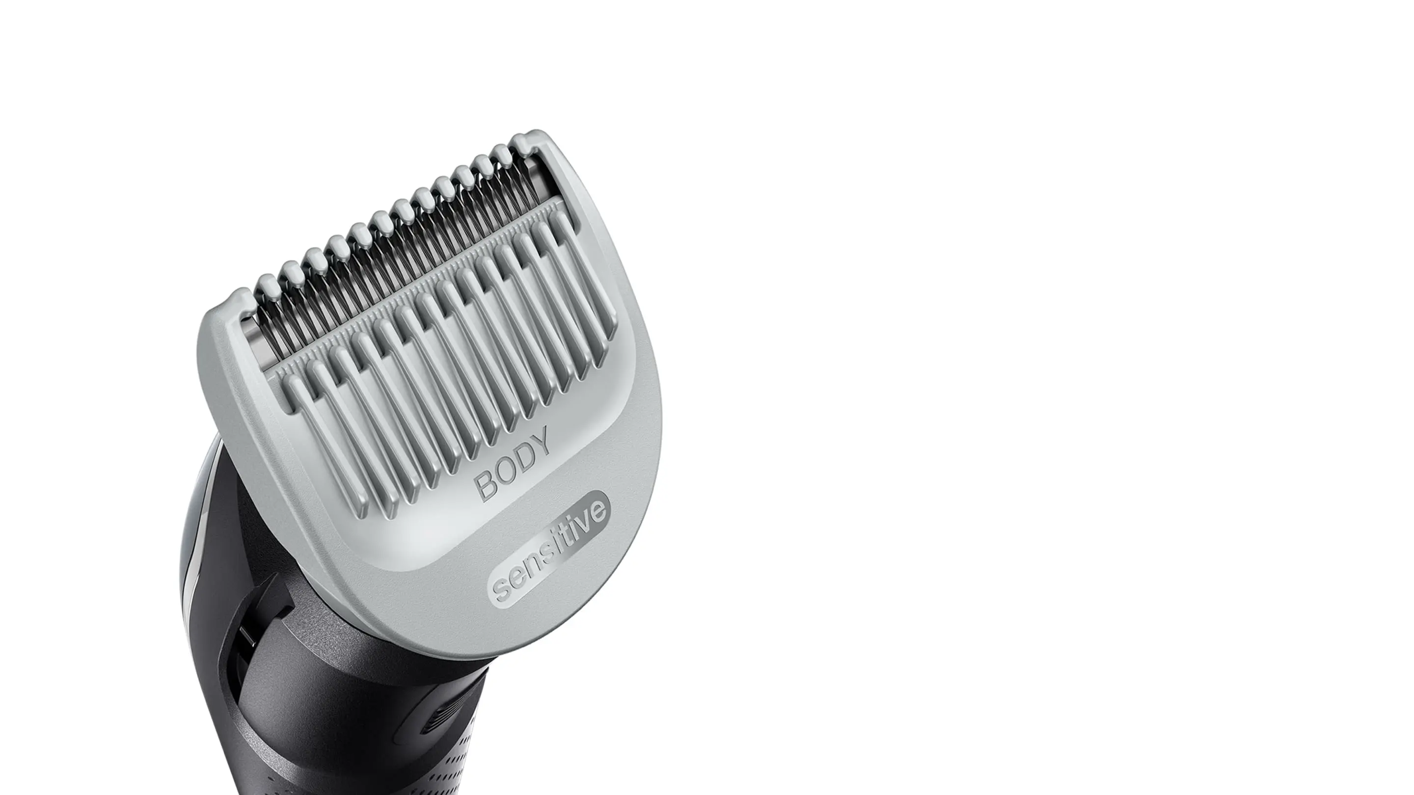 Product head with sensitive comb