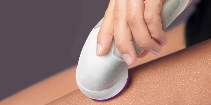 SkinSpa’s epilator and exfoliation brush