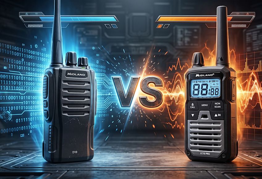 Walkie talkie analogico o digitale