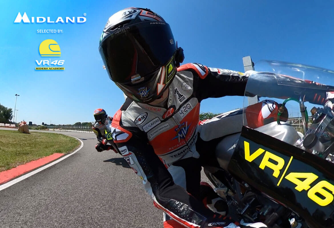 Midland: selected partner of the VR|46 riders Academy