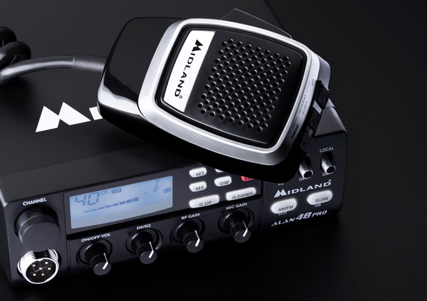 Midland M-Mini Emisora Transceptor CB AM/FM 40 canales