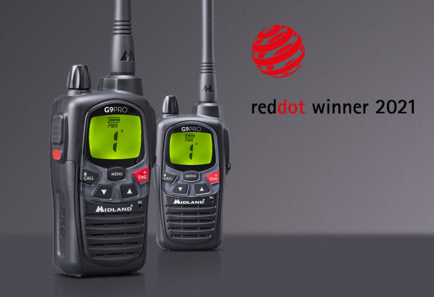 G9 PRO winner of the 2021 Red Dot Award in the product design category