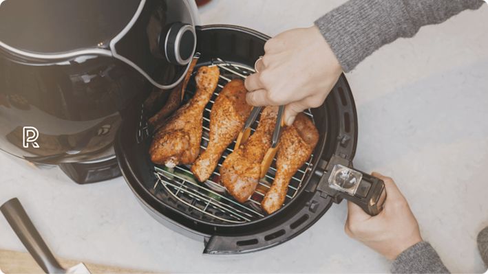 Opskrifter på kylling i airfryer Hero Image