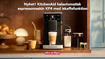 Gör varje kopp till en upplevelse med KitchenAid