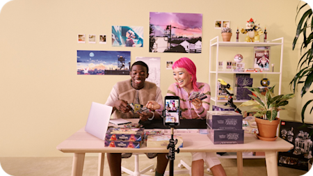 Stream, bid and win on eBay Live.