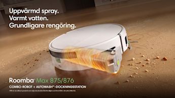      Roomba® gör mer.                    Du gör mindre.          
