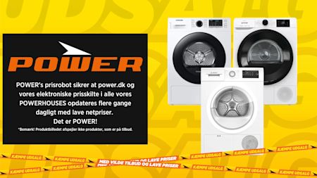 De bedste tilbud på vaskemaskiner fra Power.dk