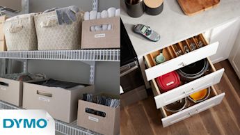 Forårsrengøringen begynder med DYMO