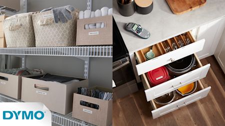 Forårsrengøringen begynder med DYMO