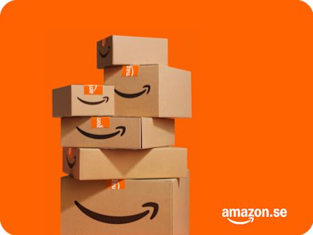 Amazon säsongserbjudande: 100 kr rabatt vid köp över 500 kr